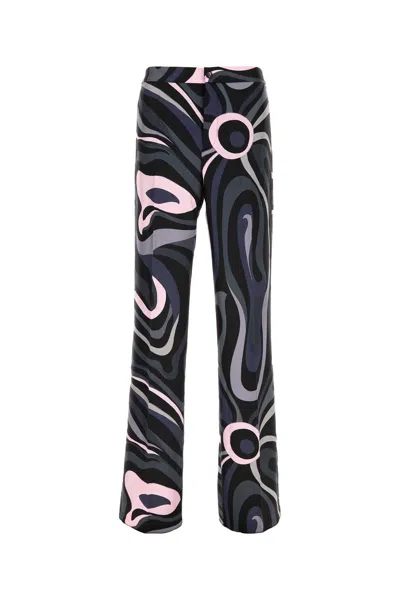 PUCCI EMILIO PUCCI MEN PRINTED SILK PANT