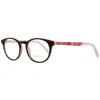 Pucci Emilio  Multicolor Plastic Glasses Women's (frames) In Brown