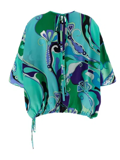 Pucci Emilio  Orchid Blouse In Multi