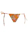 Pucci Orchidee Print Bikini Briefs In Multi