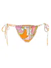 Pucci Orchidee Beachwear Multicolor In Multi