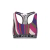 Pucci Racerback Polyamide Fashion Top In Multi