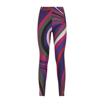 Pucci Stretch Fit Leggings For Active Lifestyle In Multi