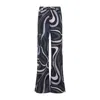 Pucci Flared Trousers With Pockets And Loops In Multi