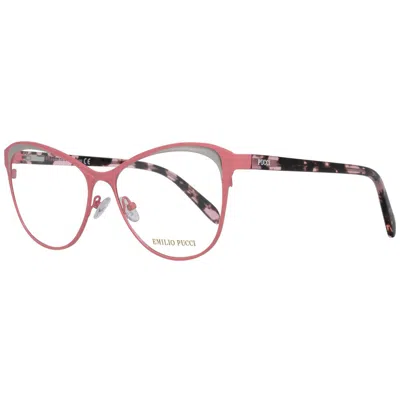 Pucci Emilio  Pink Metal Glasses Women's (frames)