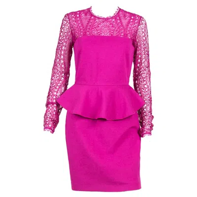 Pre-owned Pucci Emilio  Pink Peplum Dress