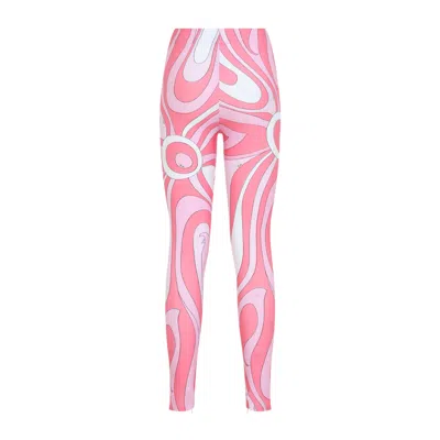 Pucci Emilio  Pink Printed Leggings