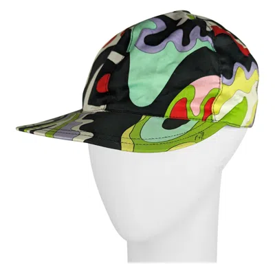 Pre-owned Pucci Emilio  Printed Cap In Sand