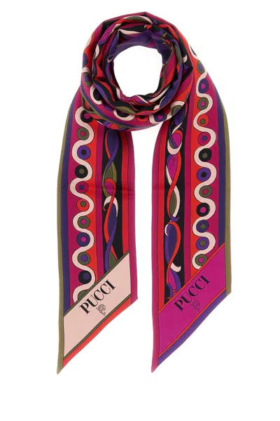 PUCCI PRINTED SILK FOULARD