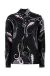 Pucci Emilio  Printed Silk Shirt In Black