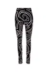 Pucci Abstract Pattern Stretch Fit Trousers In Multi