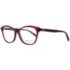 Pucci Red Women Optical Frames In Red