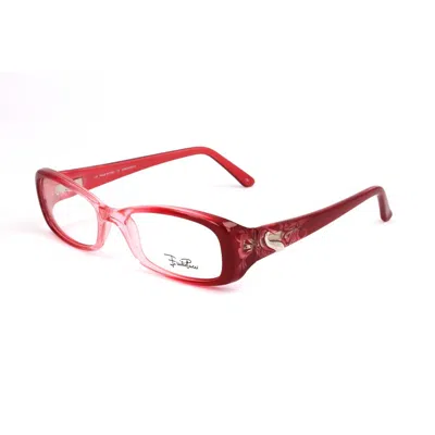 PUCCI EMILIO PUCCI RED PLASTIC GLASSES WOMEN'S (FRAMES)