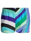 Pucci Shorts In Twill In Multi