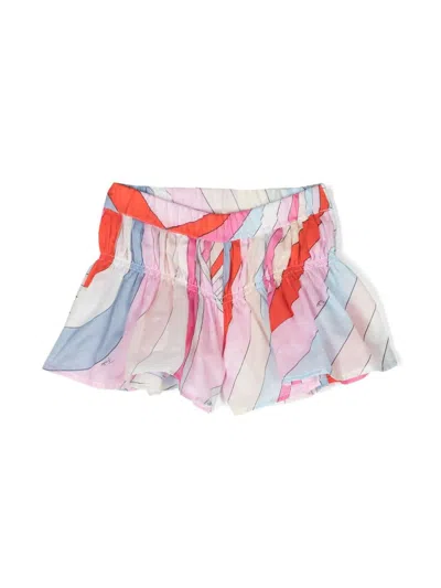 Pucci Kids' Emilio  Shorts Pink