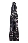 Pucci Emilio  Silk Twill Suit In Black