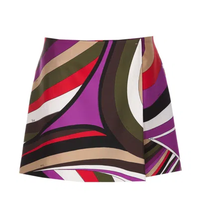 Pucci Emilio  Skirts In Multicolour