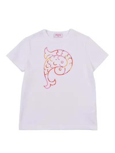 Pucci Emilio  T Shirt In Pink