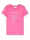 PUCCI EMILIO PUCCI T-SHIRTS AND POLOS PINK