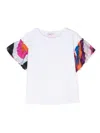 PUCCI EMILIO PUCCI T-SHIRTS AND POLOS WHITE
