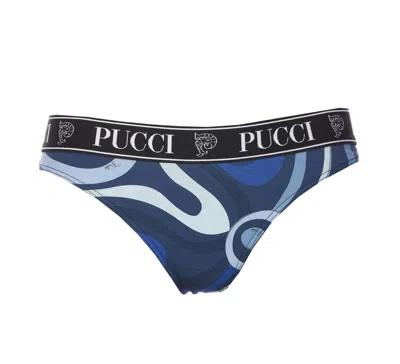 Pucci Emilio  Underwear In Blue