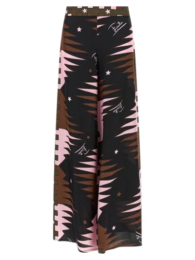 Pucci Emilio  Valdimontone Trousers In Black