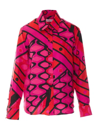 Pucci Emilio  Vivara Print Shirt In Multi