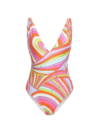 Pucci Swim Shorts In Multi