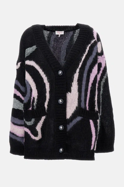 PUCCI EMILIO PUCCI WOMEN CARDIGAN IN MOHAIR BLEND