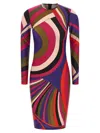 Pucci Iride Dresses Multicolor In Multi