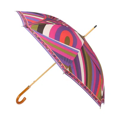 Pucci Emilio  Women Iride Print Umbrella In Multi