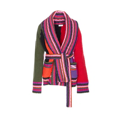 Pucci Emilio  Women Knitted Cardigan In Red