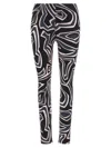 Pucci Abstract Pattern Stretch Fit Trousers In Multi
