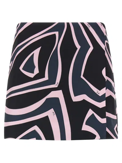 PUCCI EMILIO PUCCI WOMEN 'LABIRINTO' PRINT SKIRT