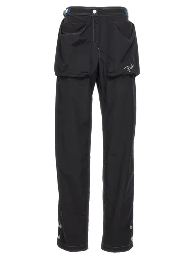 PUCCI EMILIO PUCCI WOMEN LOGO NYLON PANTS