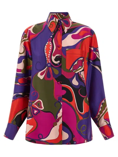 PUCCI EMILIO PUCCI WOMEN SILK SHIRT