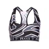 Pucci Geometric Racerback Top For Modern Style In Multi