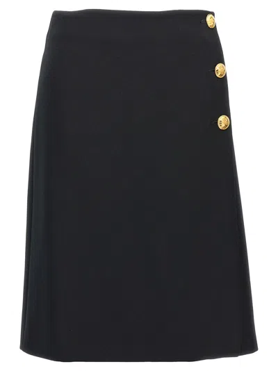 Pucci Emilio  Women Wrap Skirt In Black