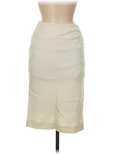 Pre-owned Pucci Emilio  Wool Skirt In Ivory