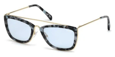 Pucci Ep0044-o 55v Women's Sunglasses Tortoiseshell Size 53 In Brown