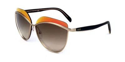 Pucci Ep0052 32f Women's Sunglasses Gold Size 60