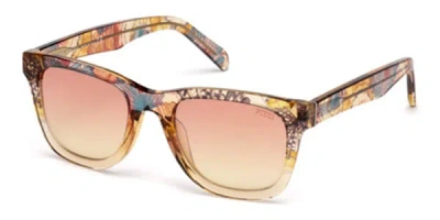 Pucci Ep0054 44z Women's Sunglasses Orange Size 51