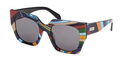 Pucci Ep0197 99a Occhiali Da Sole Blu Per Donna