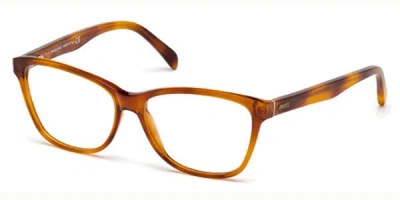 Pucci Ep5024 052 Women's Glasses Tortoiseshell Size 54 - Free Lenses - Blue Light Block Available In Brown
