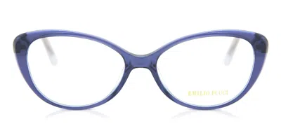 Pucci Ep5031 Women's Glasses, Blue, Size 52