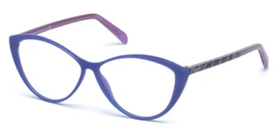 Pucci Ep5058 Women's Glasses, Blue, Size 56