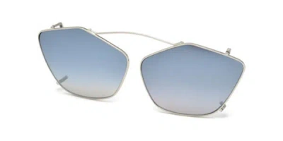 Pucci Ep5083 Clip-on Only 16x Women's Sunglasses Silver Size 64