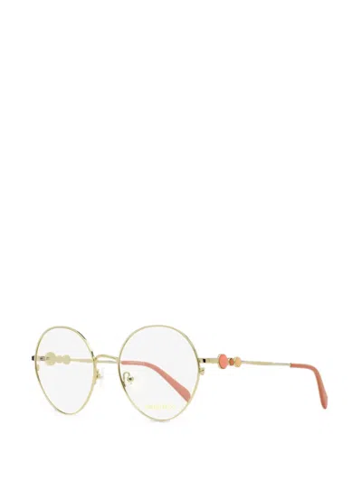 Pucci Ep5203 Round-frame Glasses In 金色