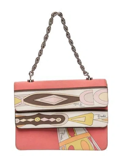 Pre-owned Pucci Evening Bag In Pink