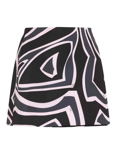PUCCI SILK MINI SKIRT